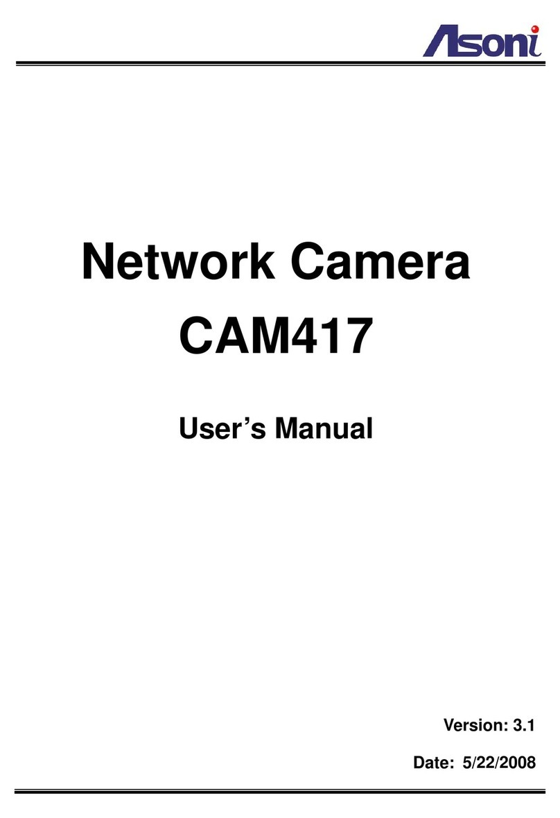 Asoni CAM417 User manual