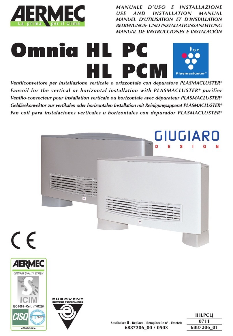 Amermec Omnia HL PC Use and installation  manual