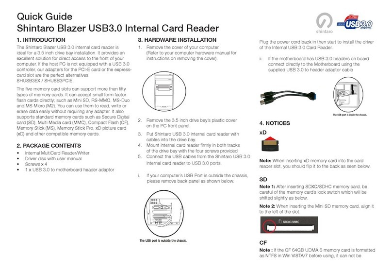 Shintaro Blazer User manual