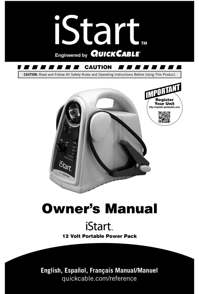 QuickCable iStart owner's manual