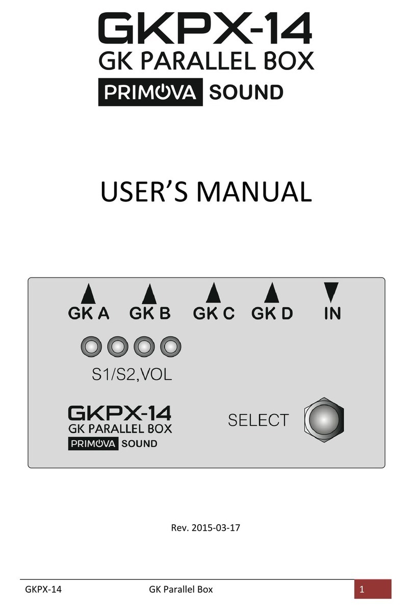 Primova GKPX-14 user manual