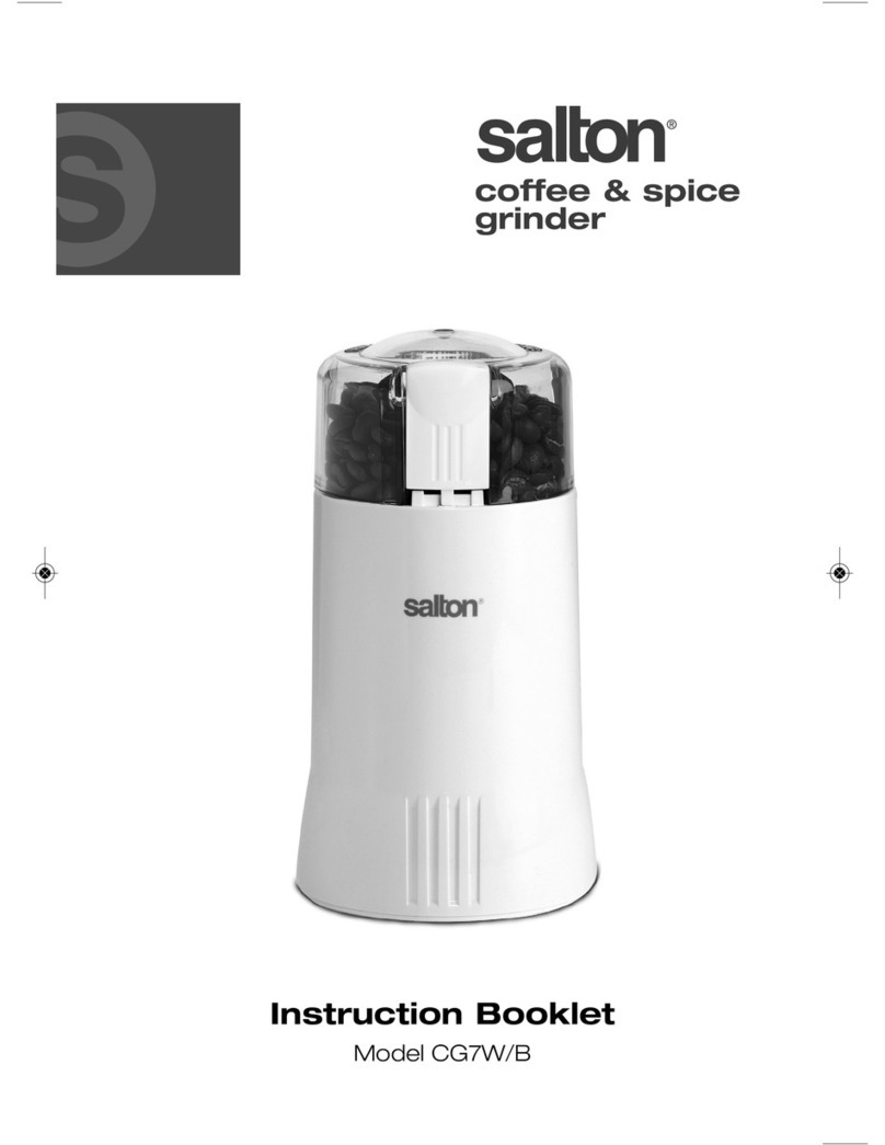 Salton CG7W Instruction booklet
