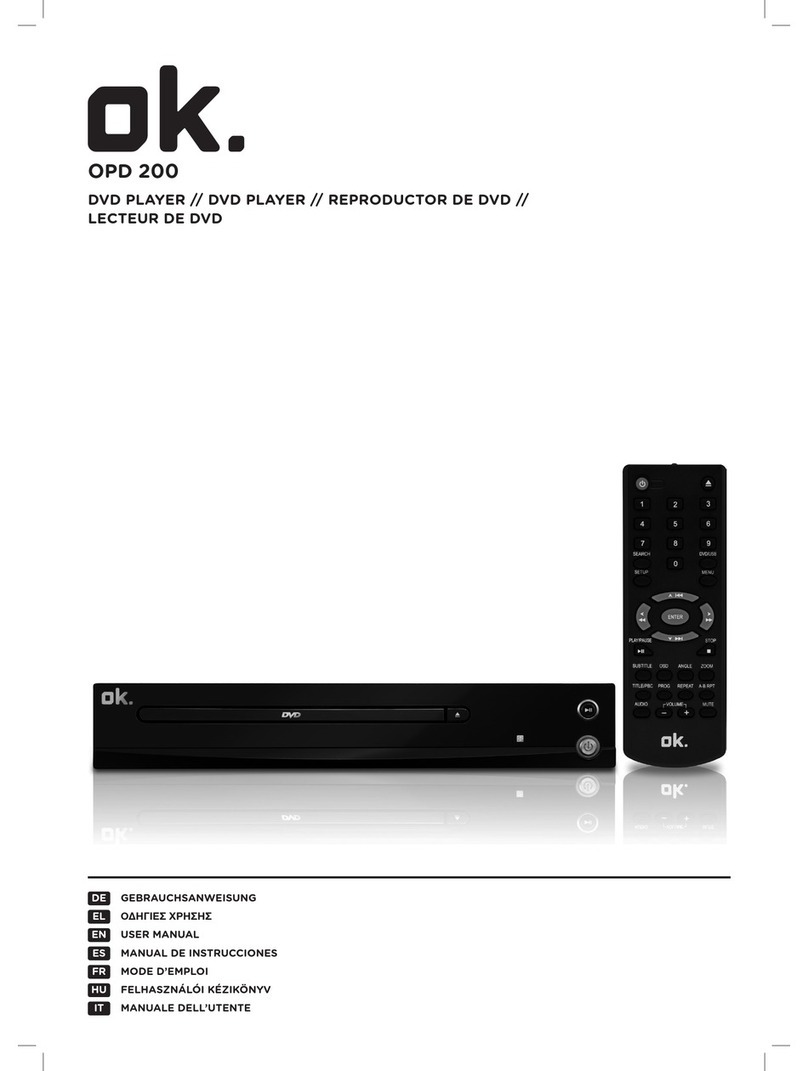 O.K. OPD 200 user manual