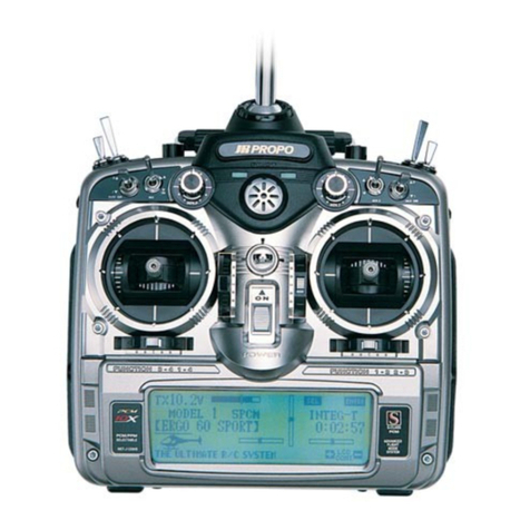JR 10X HELICOPTER VERSION User manual