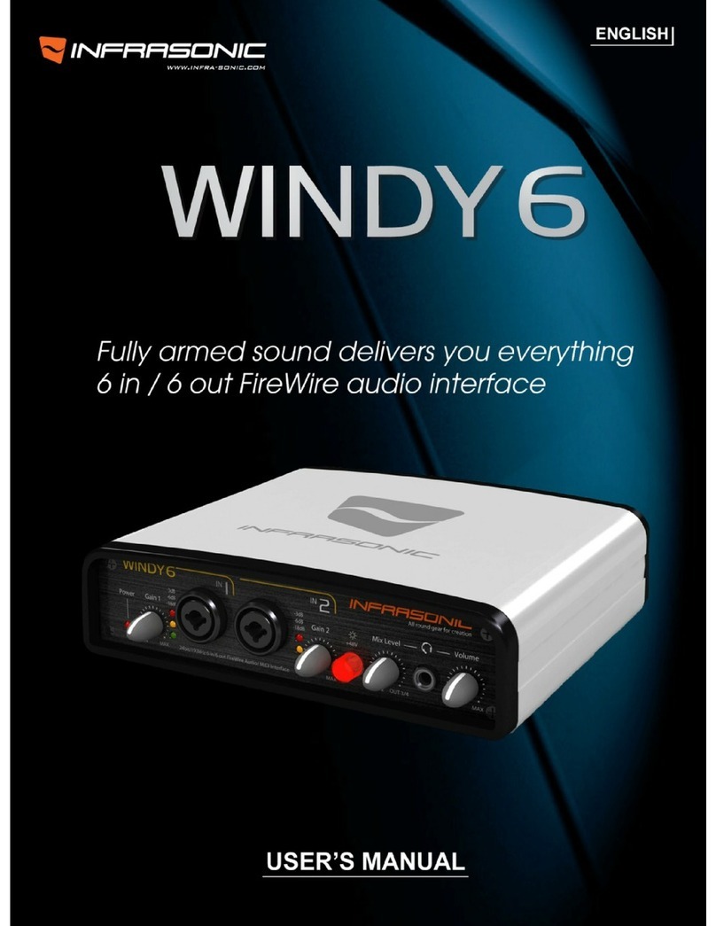 Infrasonic Windy6 user manual