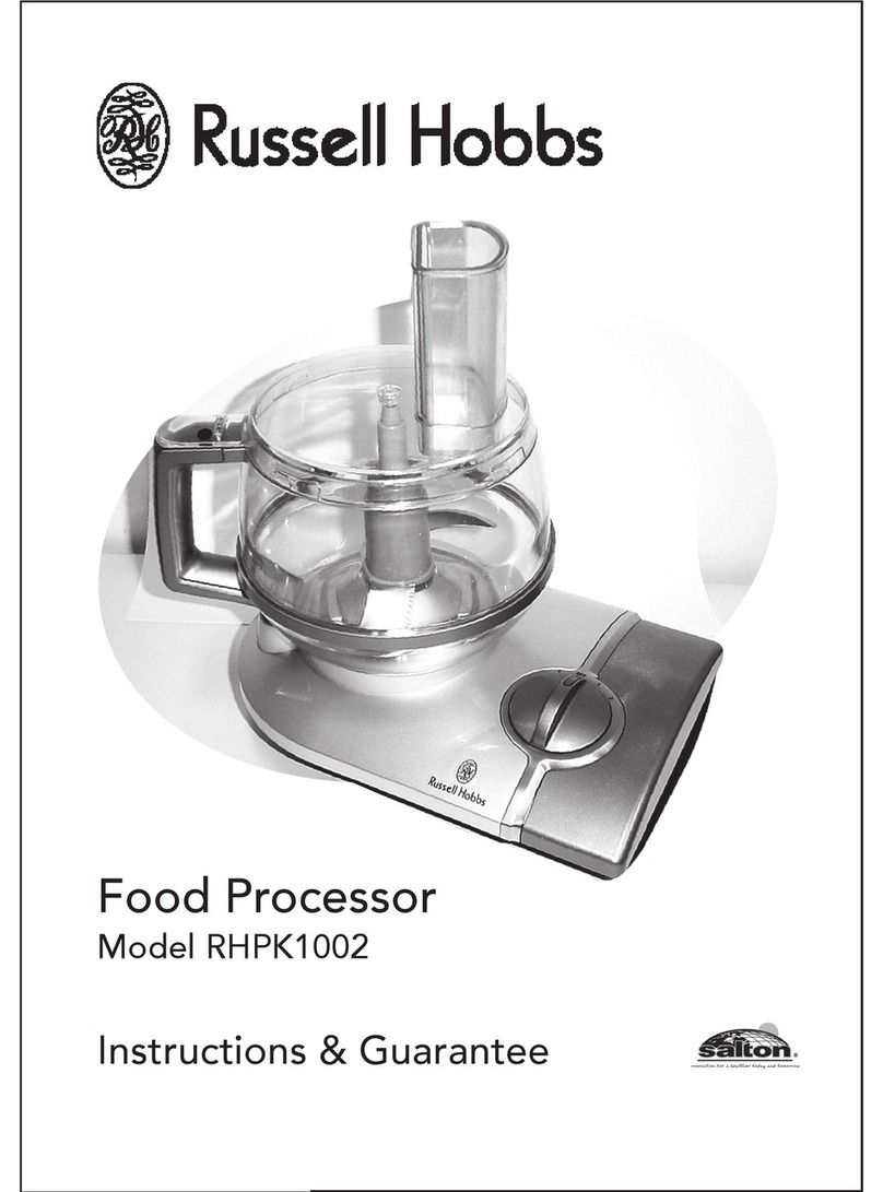 Russell Hobbs RHPK1002 Product information sheet