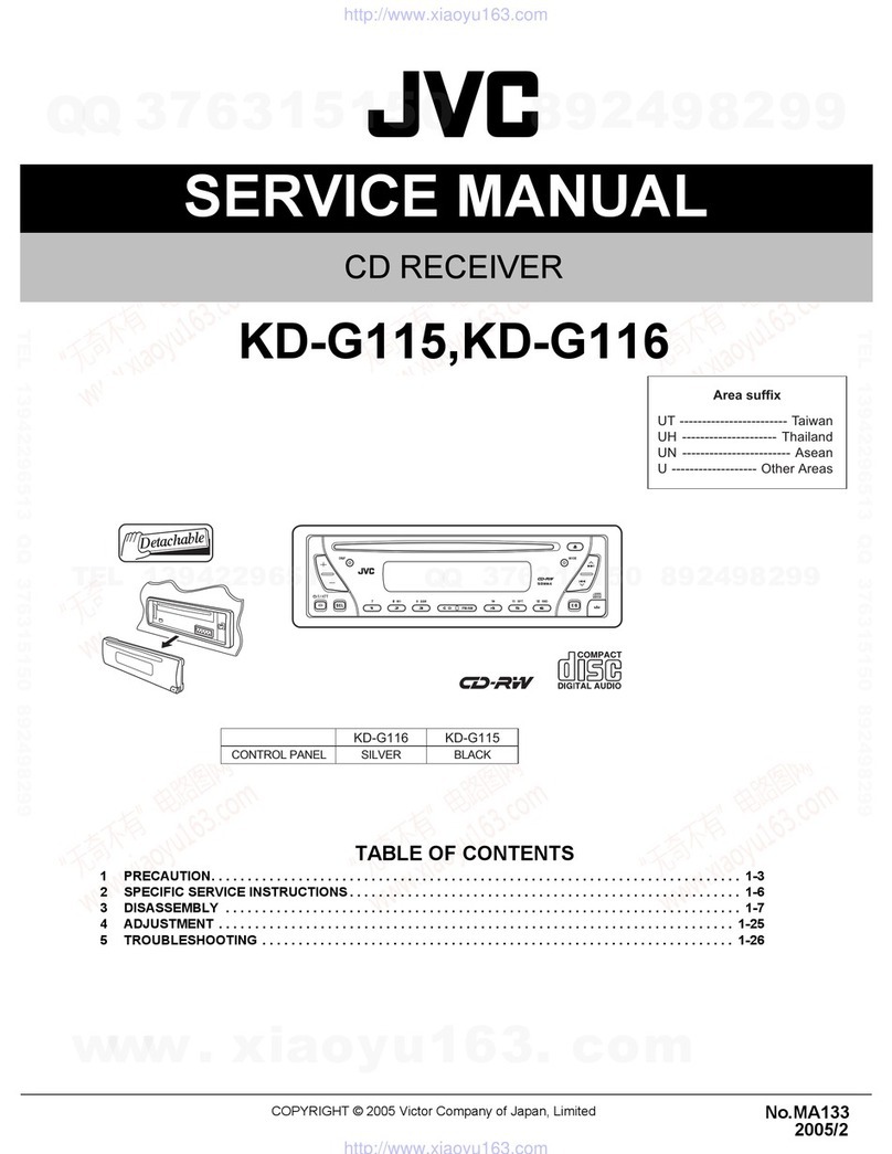 JVC KD-G115 User manual