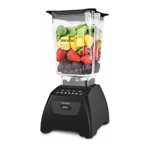 Blendtec CLASSIC SERIES Wildside+ Owner's manual and user's guide