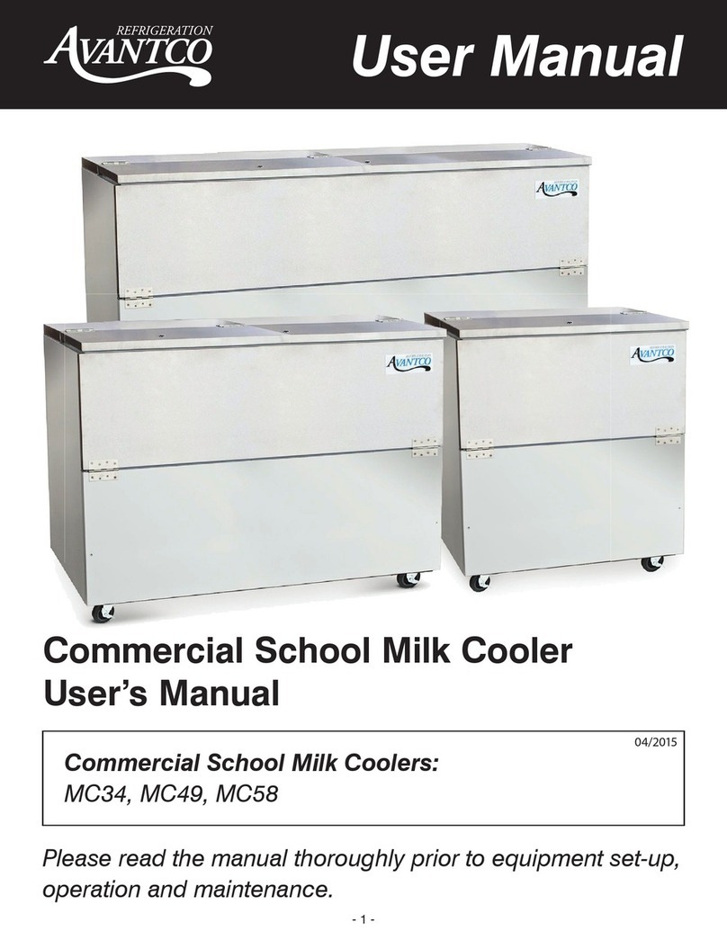 Avantco MC34 user manual