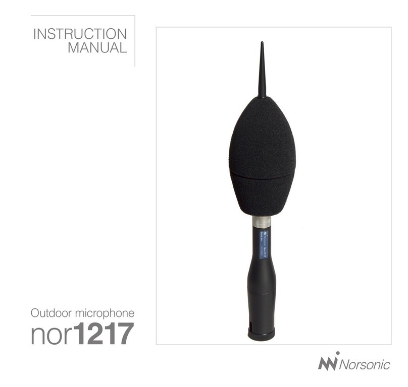 Norsonic nor1217 instruction manual