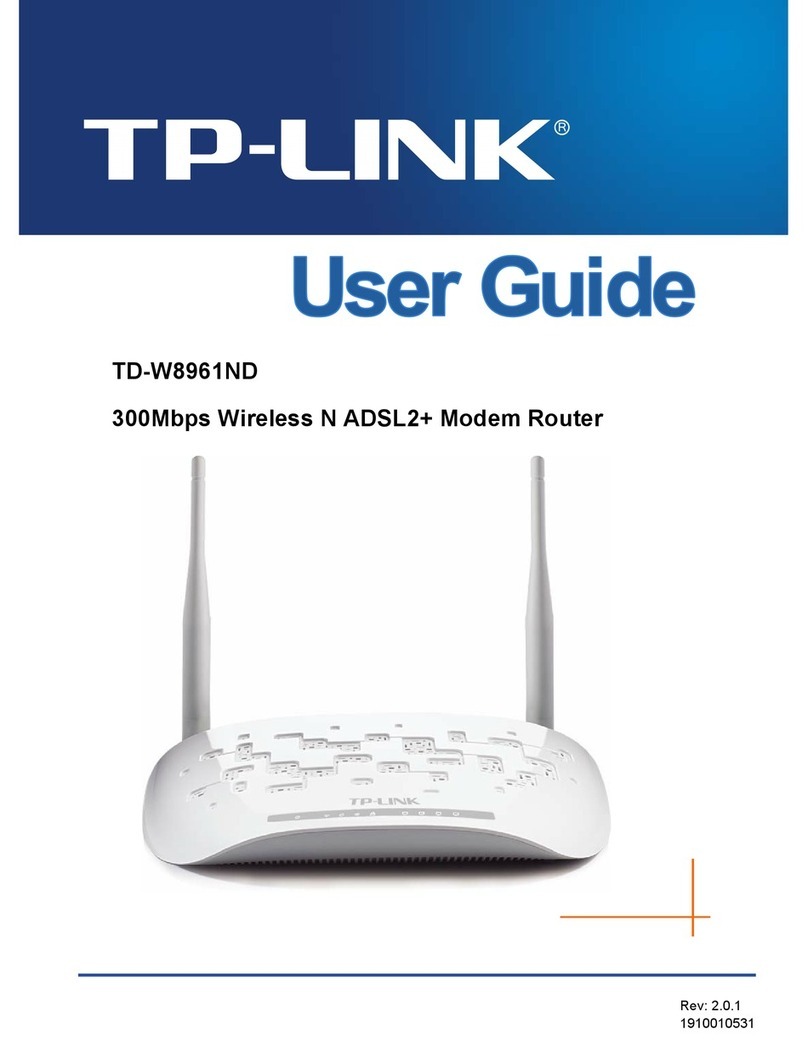 TP-Link TD-W8961ND user guide