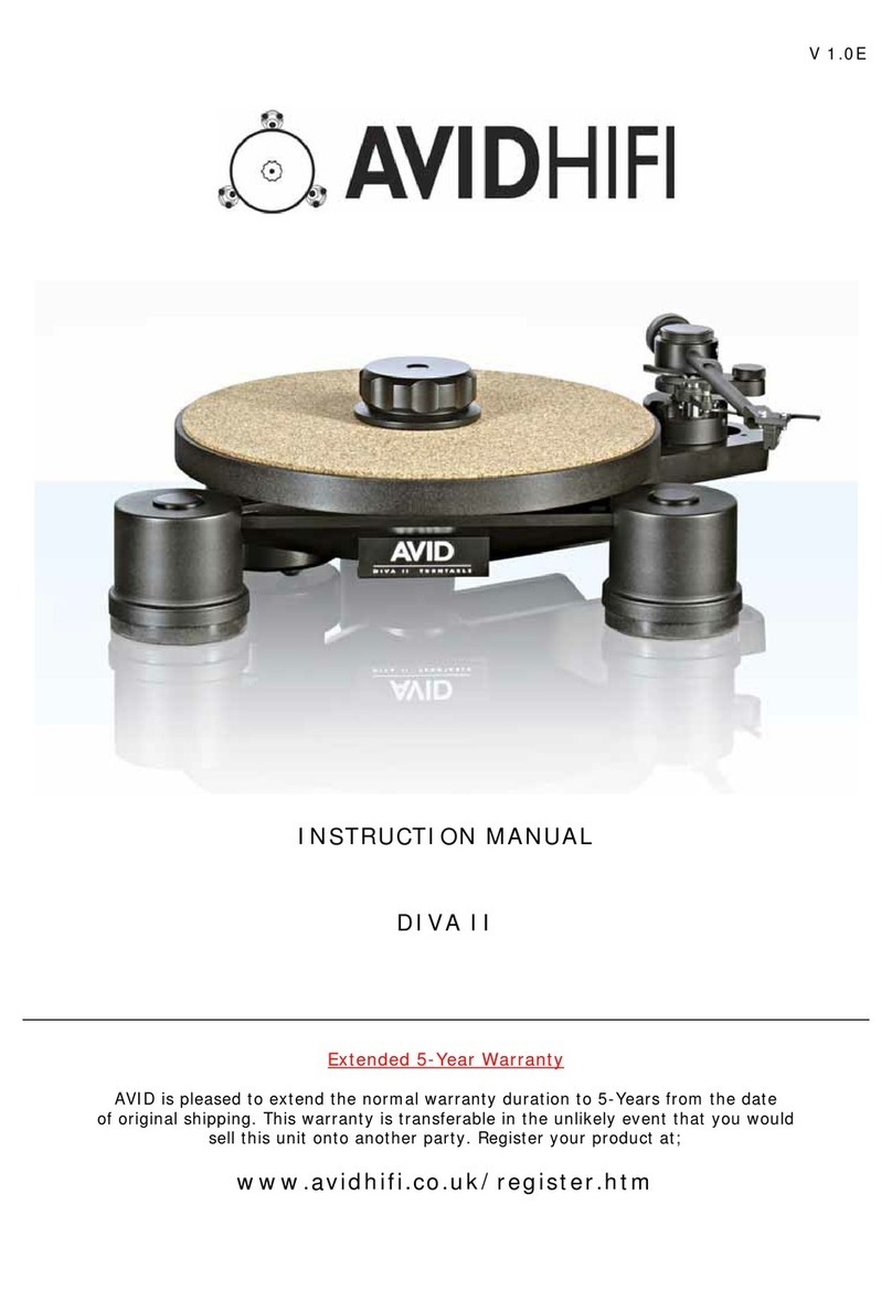 Avid Technology Diva II instruction manual