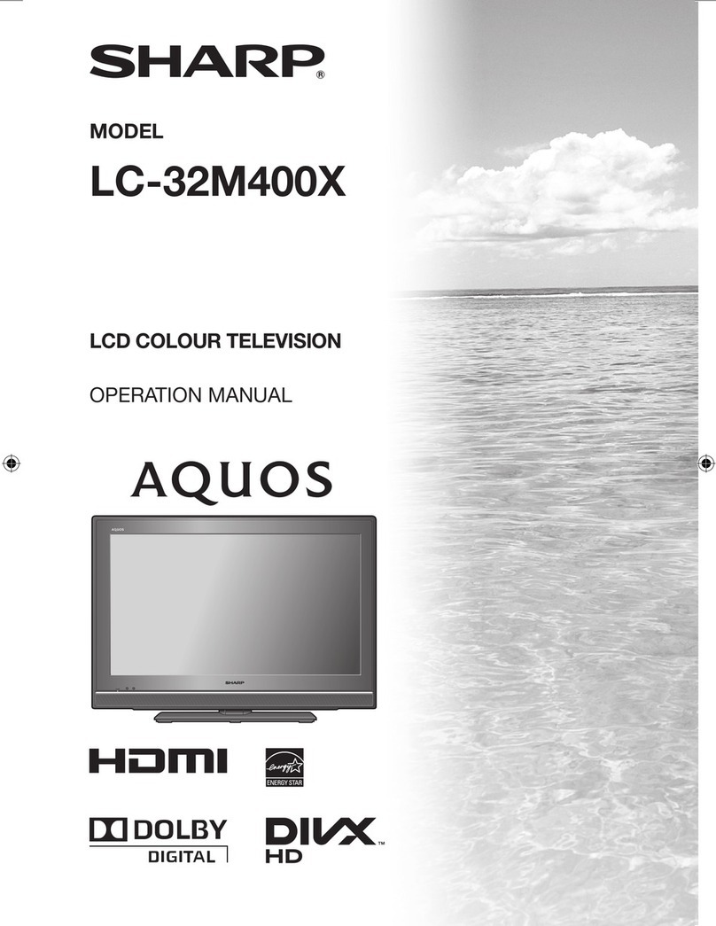 Sharp Aquos LC-32M400X User manual