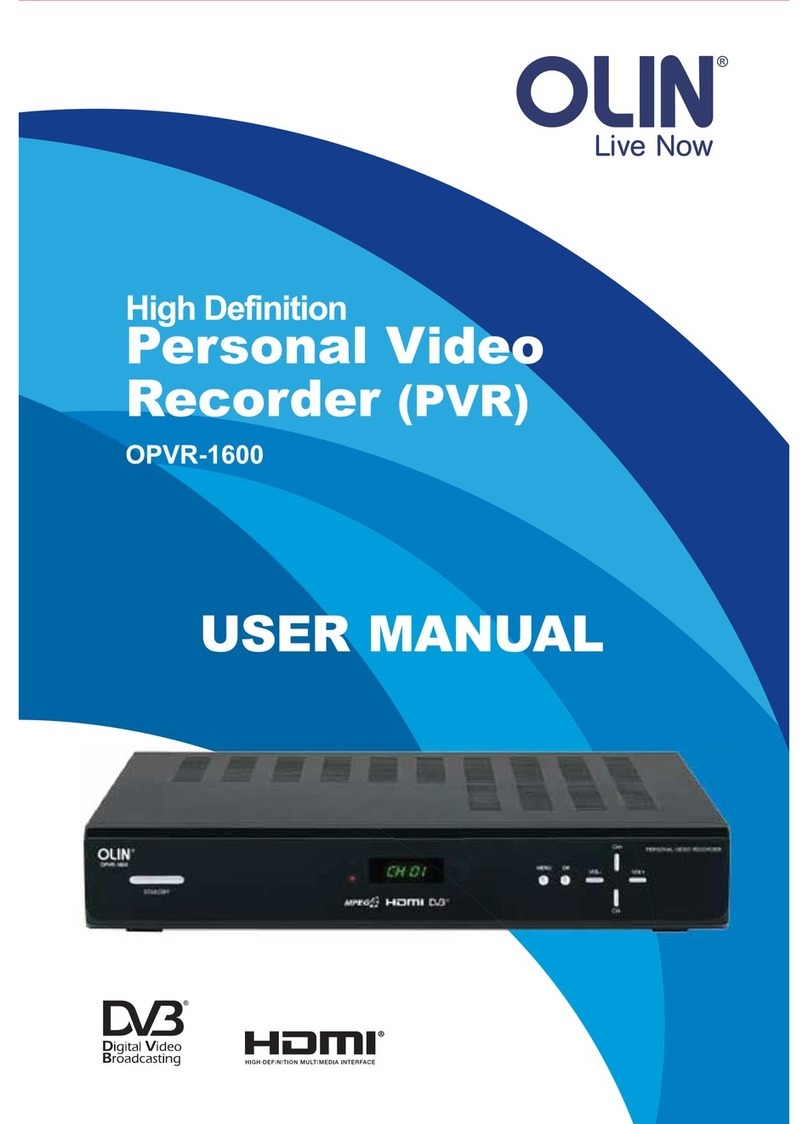 Olin OPVR-1600 user manual