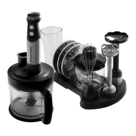 Russell Hobbs RHSM3500 Installation instructions manual Russell Hobbs RHSM3500 Installation instructions manual