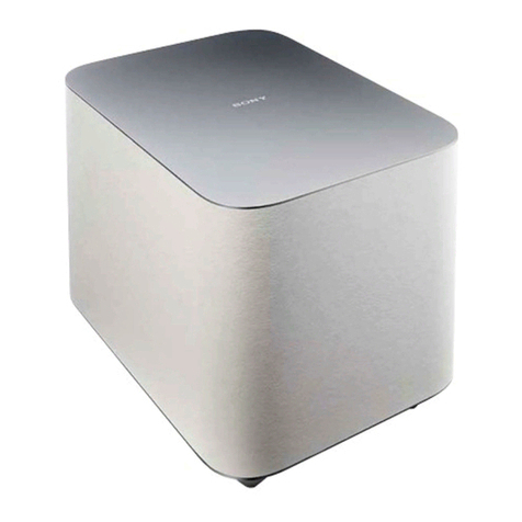 Sony SWF-BR100 operating instructions