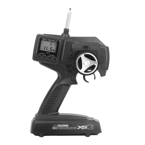 JR Racing XS3 user manual