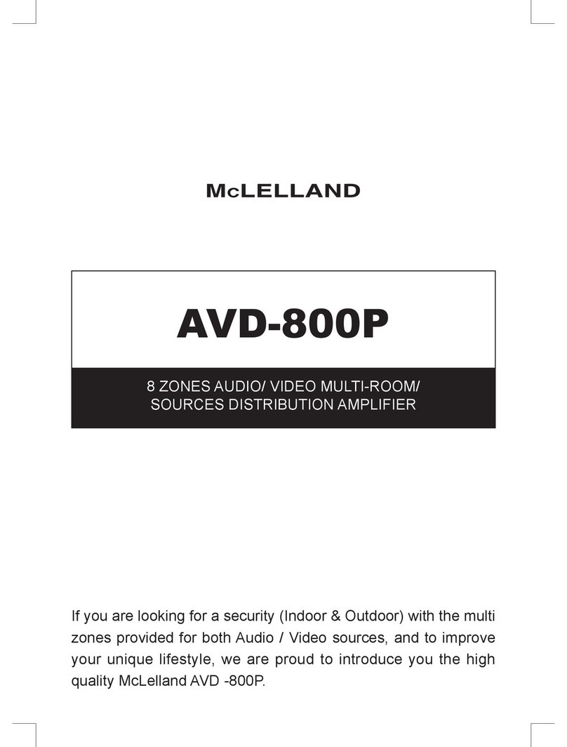 McLelland AVD-800P user guide