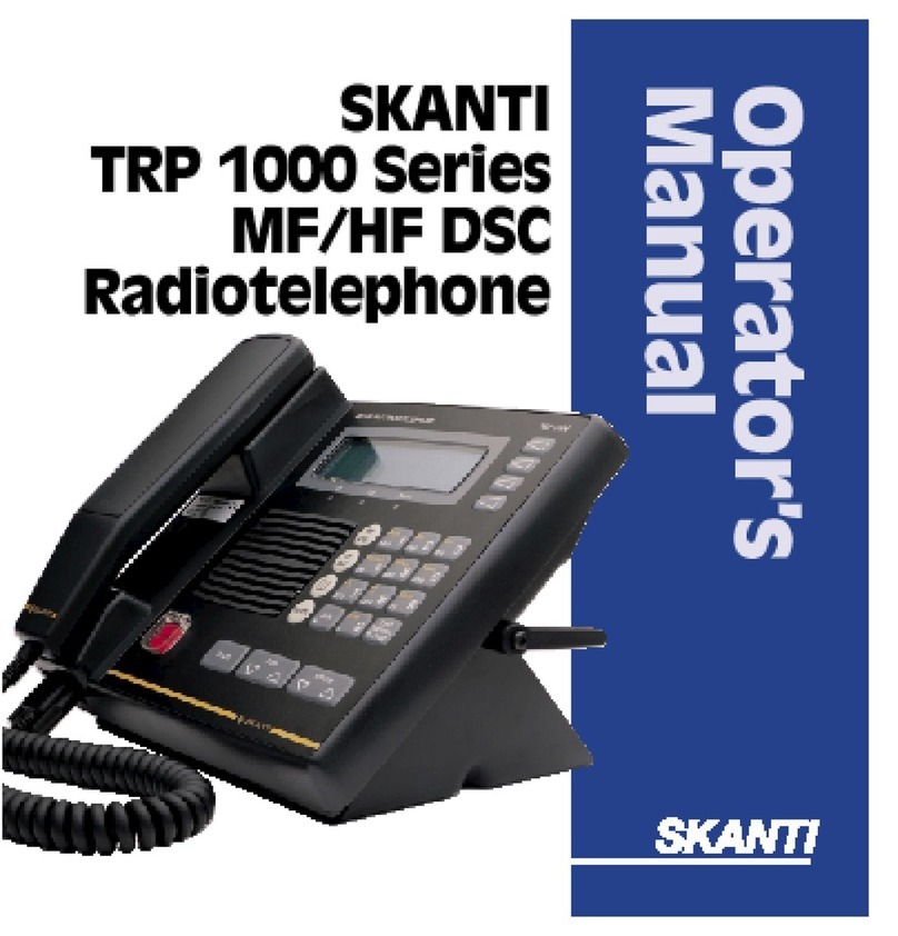 Skanti MF DSC Operator's manual