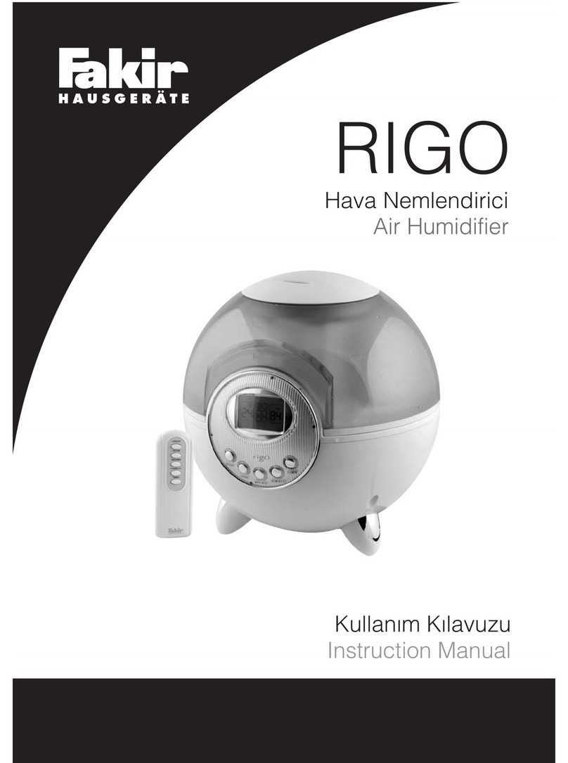 Fakir RIGO instruction manual