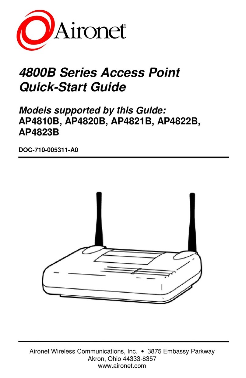 Aironet AP4810B quick start guide