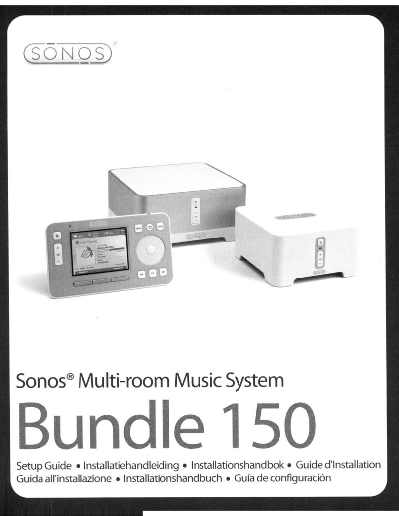 Sonos Bundle 150 Setup guide