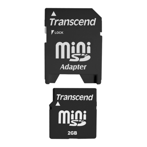 Transcend miniSD CARD User manual