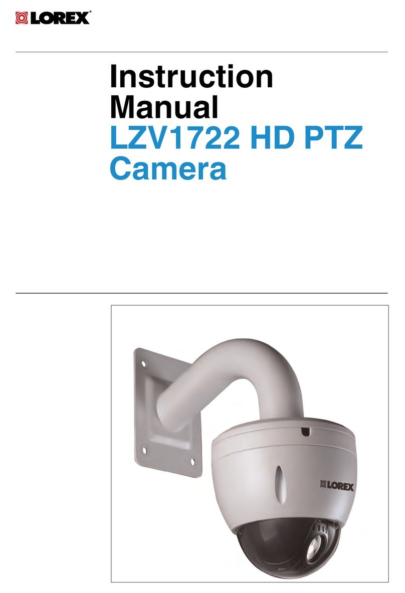 Lorex LZV1722 instruction manual