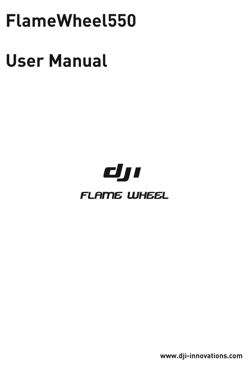 dji FlameWheel550 user manual