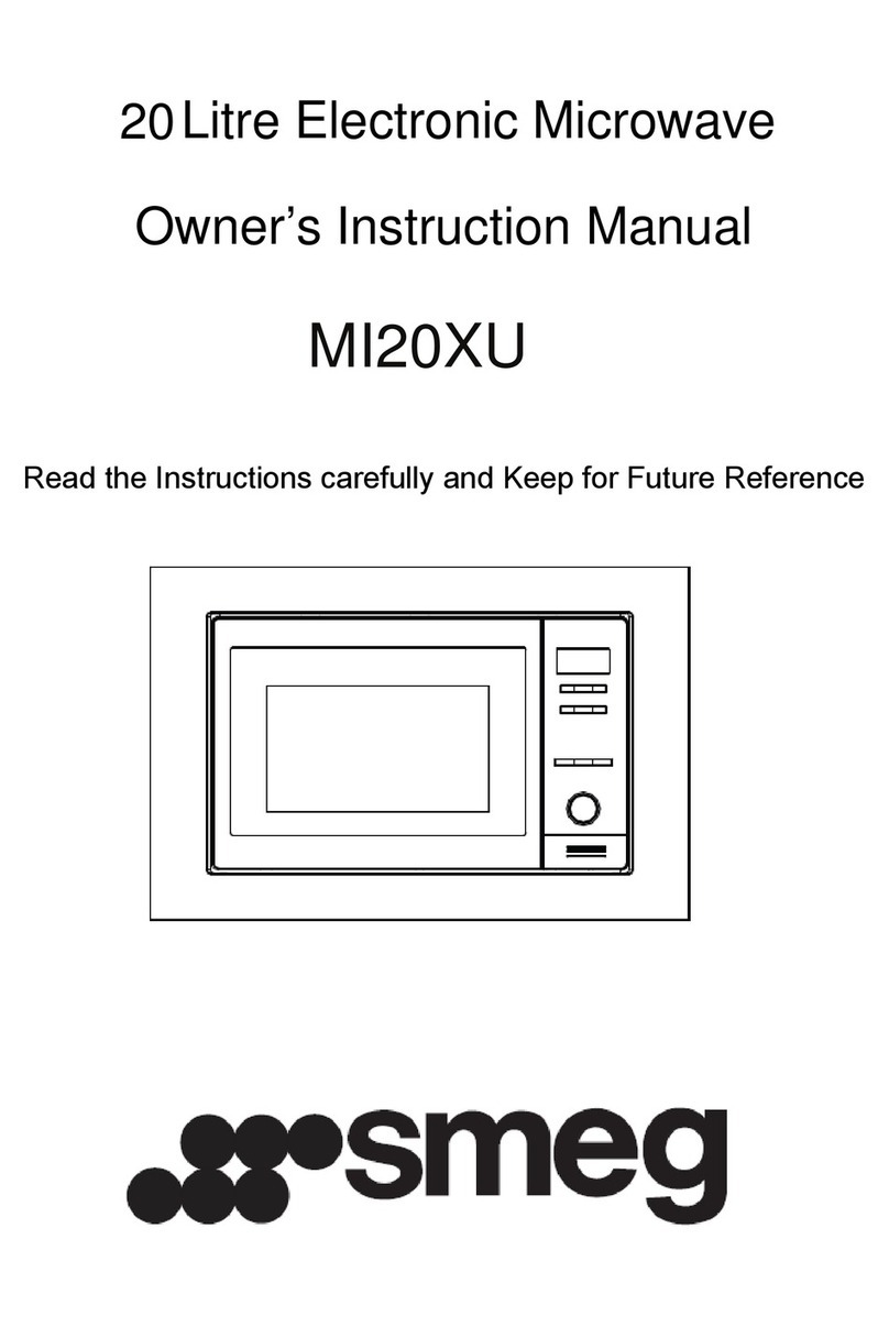 Smeg MI20XU Owner's instruction manual