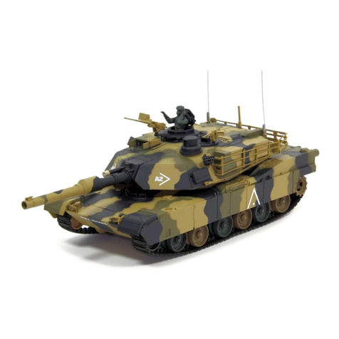 XciteRC Battle Tank M1A2 User manual