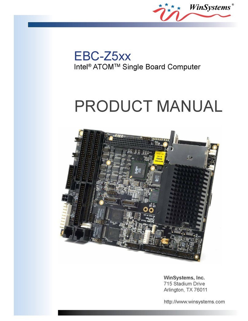 WinSystems EBC-Z5xx product manual