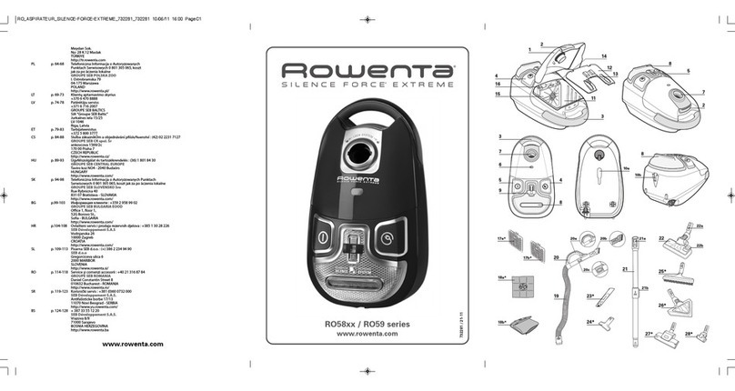 Rowenta RO58 series User manual