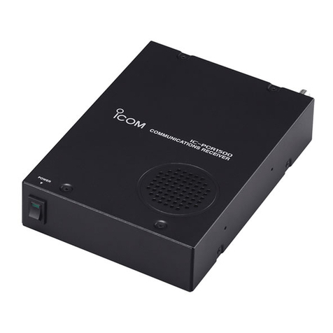 Icom IC-PCR1500 User manual