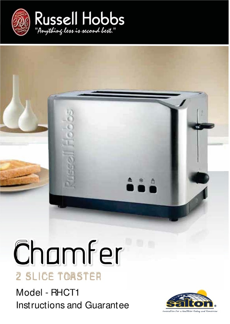 Russell Hobbs Chamfer RHCT1 Product information sheet