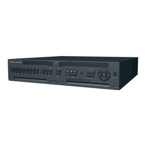 Interlogix TruVision NVR 21P User manual Interlogix TruVision NVR 21P User manual