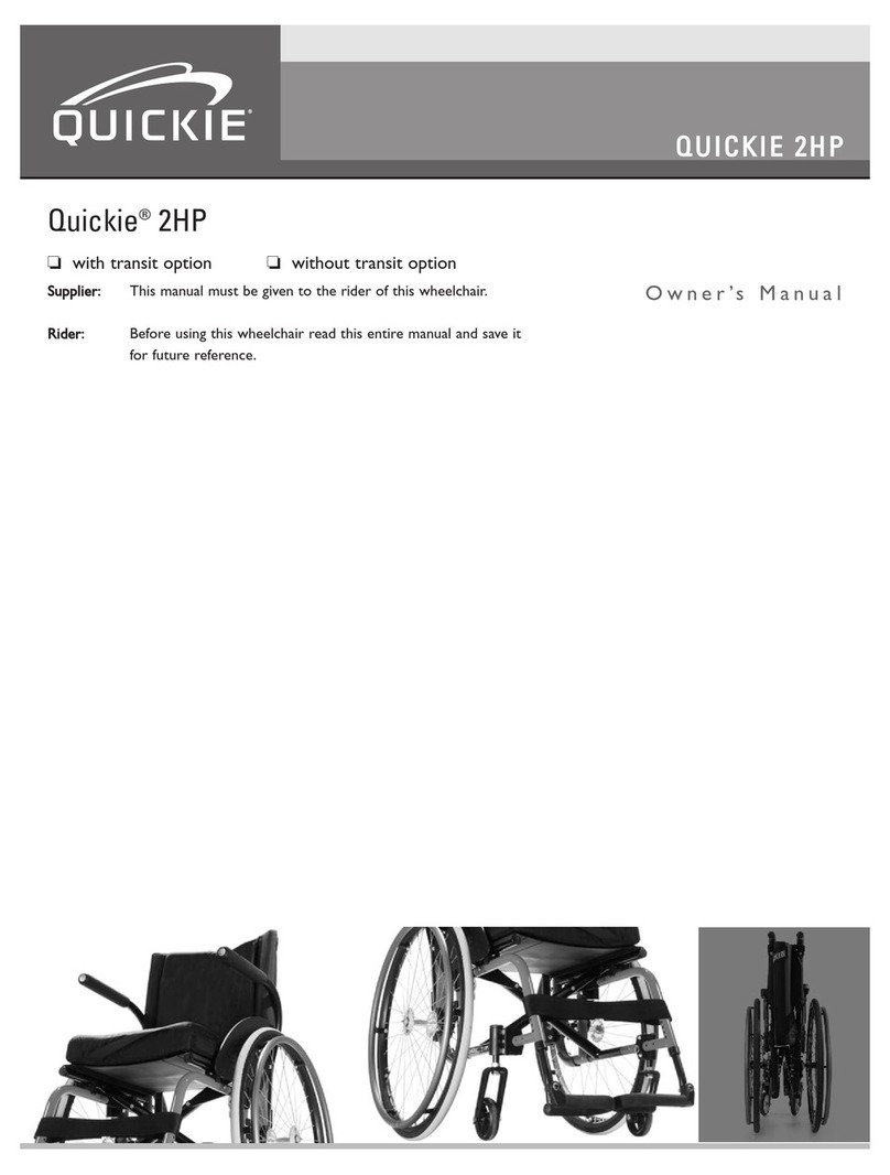 Quickie 2HP User manual