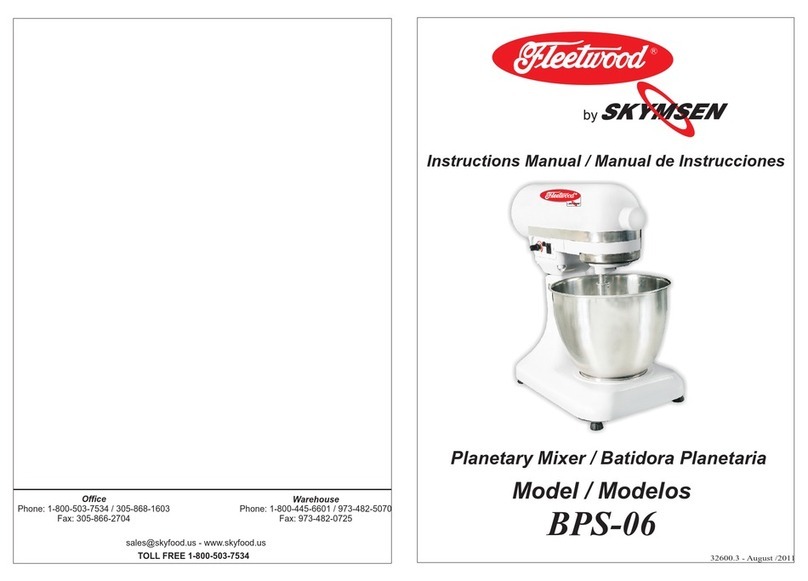 Fleetwood BPS-06 instruction manual