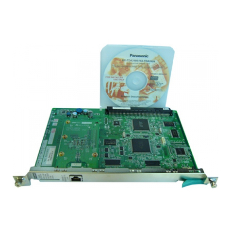Panasonic KX-TDA0490 User manual Panasonic KX-TDA0490 User manual