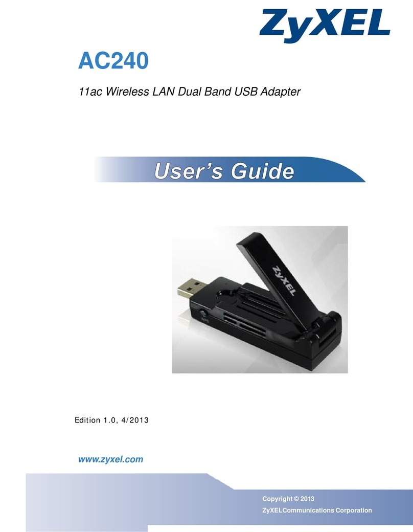 ZyXEL Communications AC240 User manual