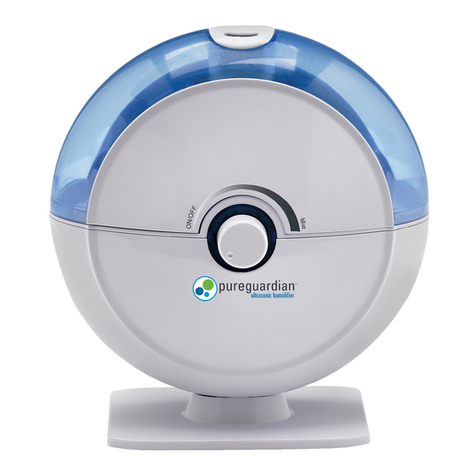 pureguardian H1010 Use & care instructions