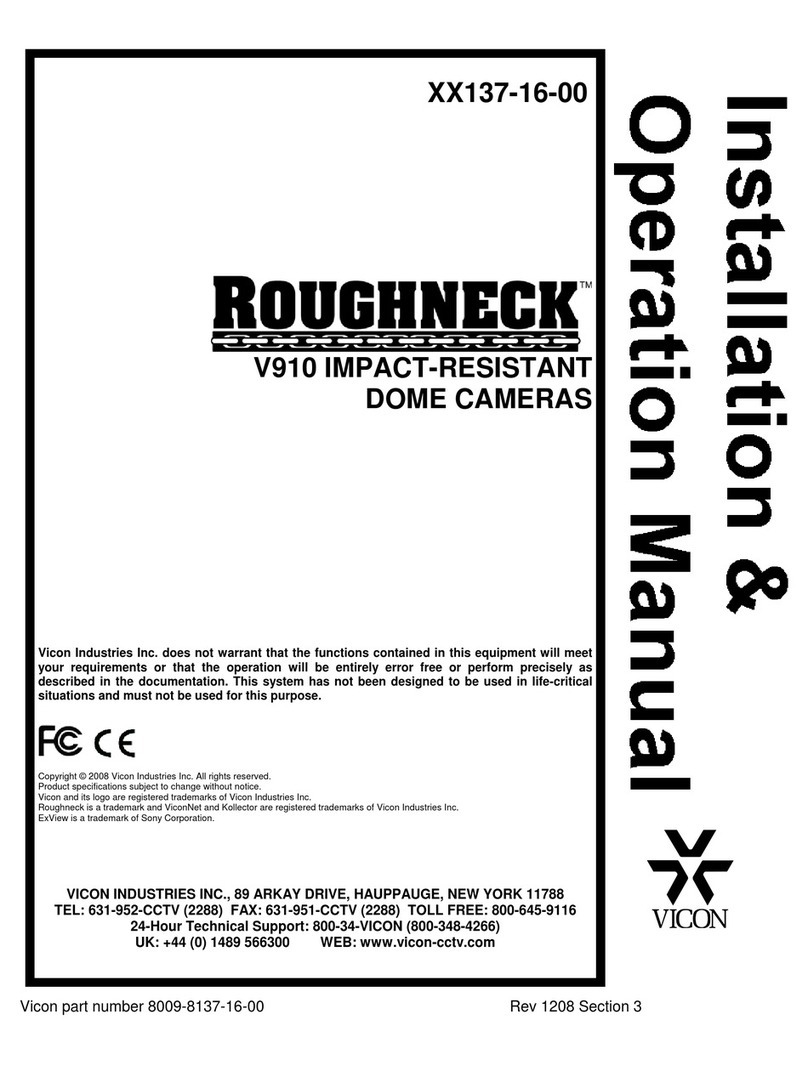 Vicon ROUGHNECK V910 User manual