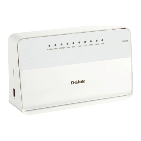 D-Link SharePort DIR-825 User manual D-Link SharePort DIR-825 User manual