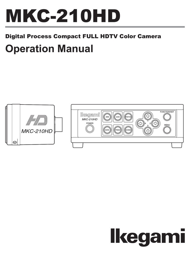 Ikegami MKC-210HD User manual