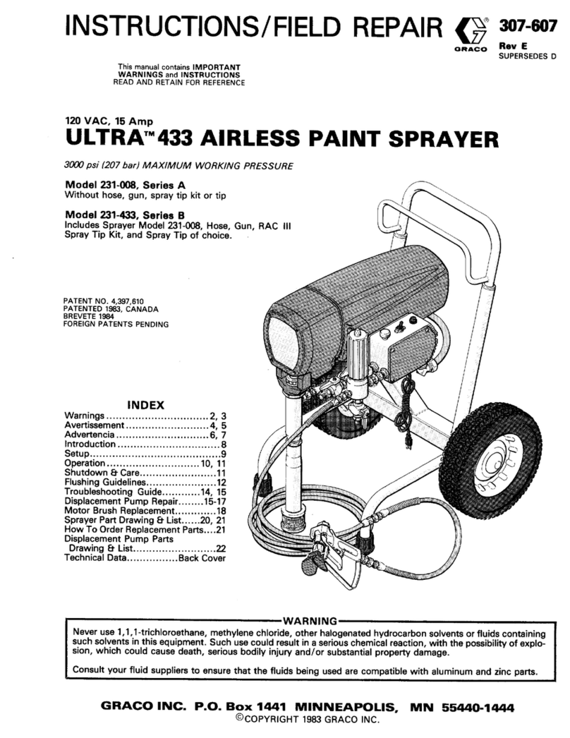 Graco 231-008 A Series User manual