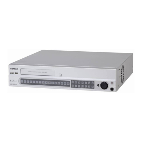 Siemens SISTORE AX User manual