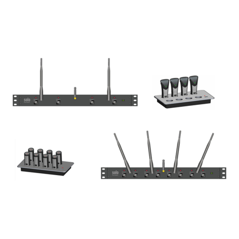 Revolabs SOLO EXECUTIVE 01-EXESYS Installation and operation manual