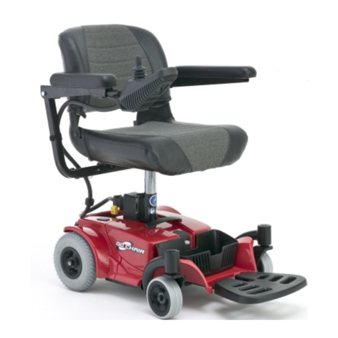 Pride Mobility Go-Chair User manual