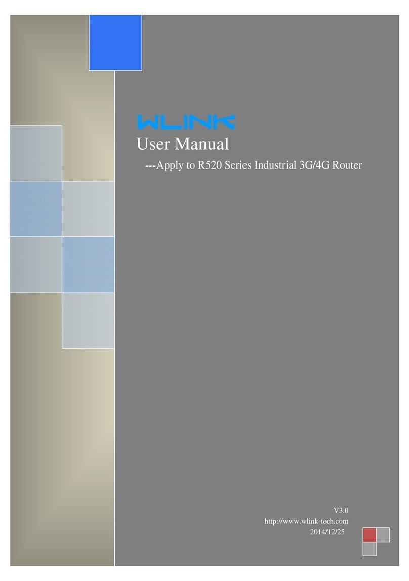 W-Link R520 series User manual W-Link R520 series User manual