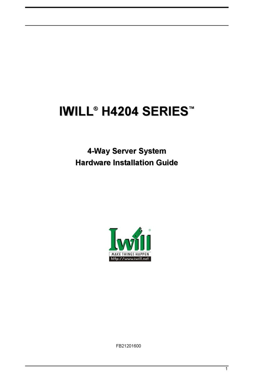 IWILL H4204 Series Hardware installation guide